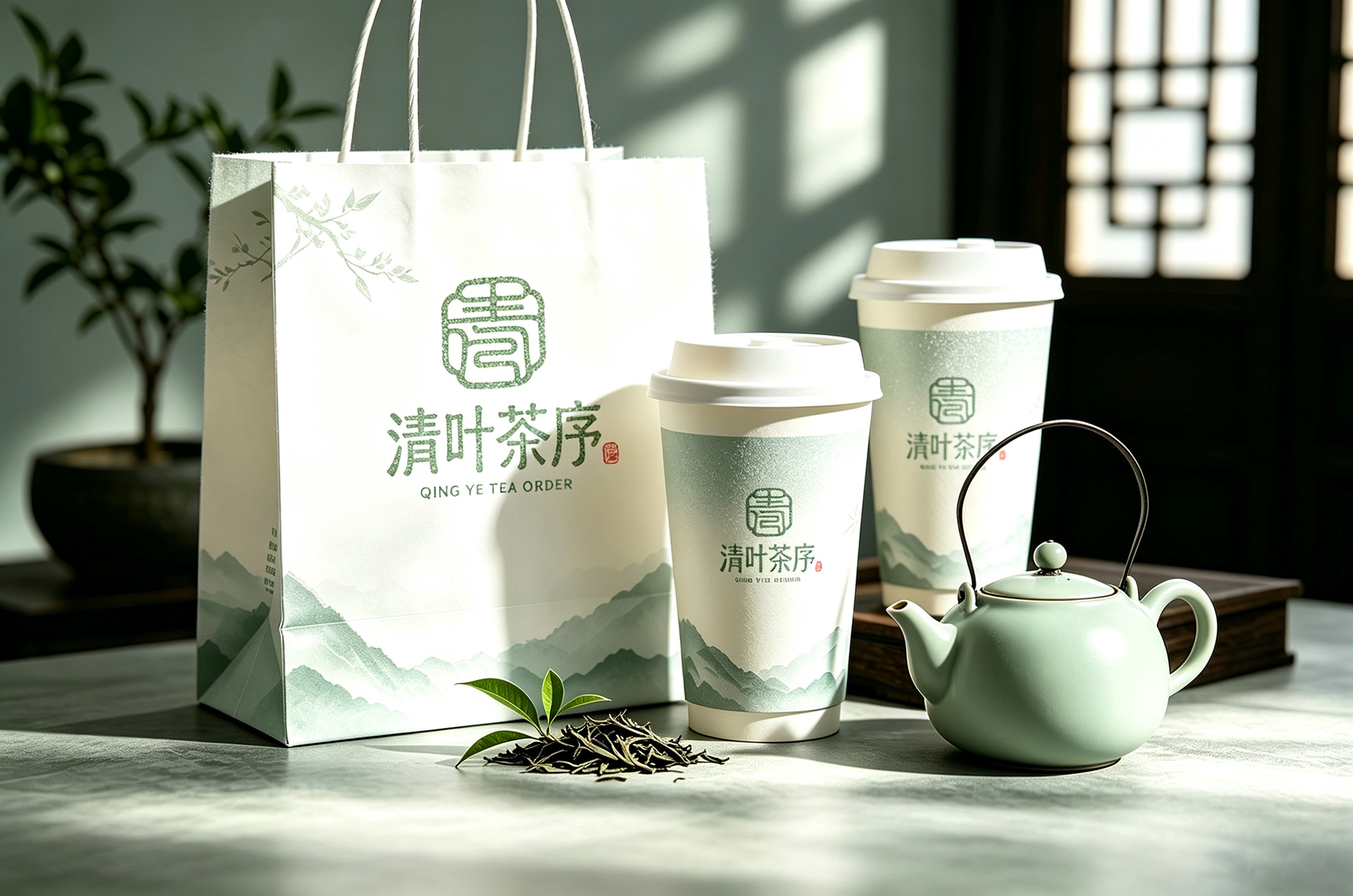 餐饮品牌纸巾盒设计方案 (2)